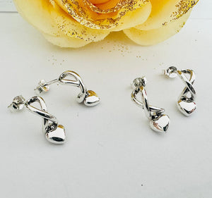 Aretes- Corazon