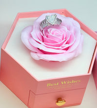 Load image into Gallery viewer, Anillo Corazon Mediano silver925
