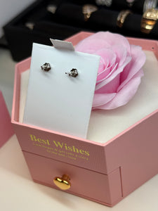 Aretes corbata ❤️ silver925